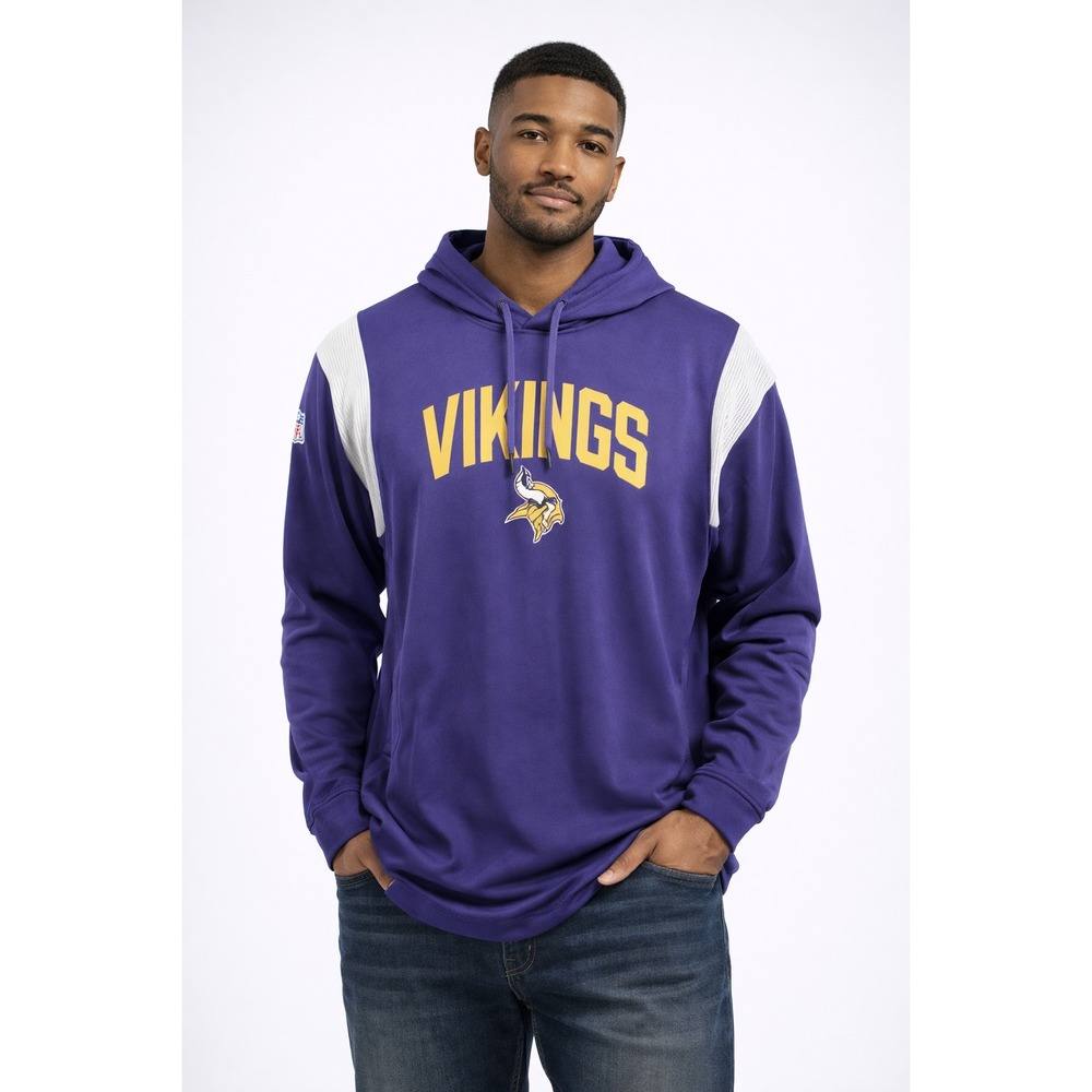 Nike XXL Minnesota Vikings Therma Fit On‎ Field Hoodie Purple NFL